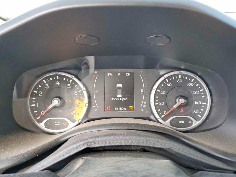 2017 Jeep Renegade VIN ZACCJBAB0HPG55819 COPART salvage auction — MINOR DENT/SCRATCHES, NV - CERTIFICATE OF TITLE, sold $1,300 on 2026-08-20 (photo 9)