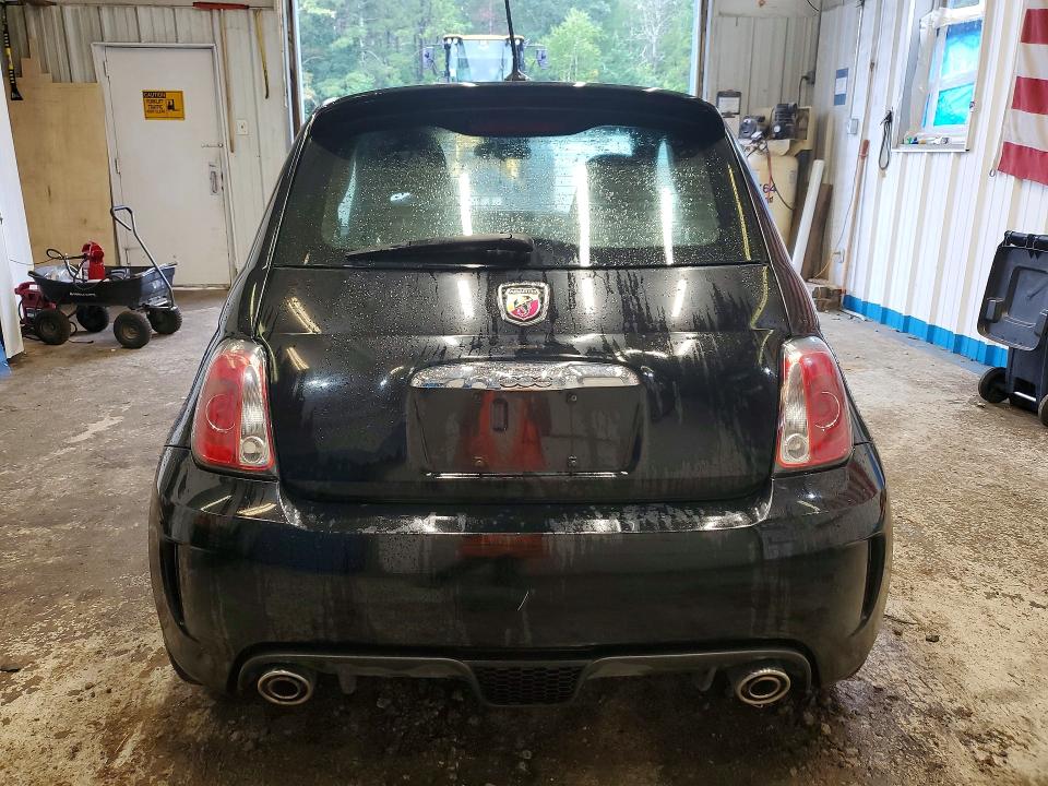2015 Fiat 500 VIN 3C3CFFFH7FT501740 COPART salvage auction — FRONT END, ID - SALVAGE CERTIFICATE OF TITLE, sold $900 on 2026-08-13 (photo 6)