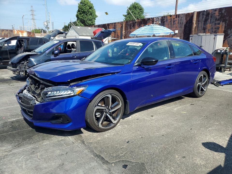 2022 Honda Accord VIN 1HGCV1F39NA079967 — COPART salvage auction photo