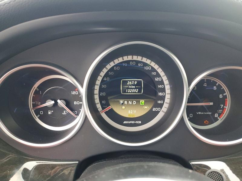 2012 Mercedes-benz Cls-klasse amg VIN WDDLJ7EB7CA022658 COPART salvage auction — FRONT END, Oh - Cert Of Title-Salvage, sold $7,300 on 2026-08-20 (photo 9)