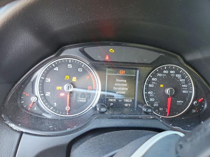 2017 Audi Q5 VIN WA1D7AFP2HA003215 COPART salvage auction — FRONT END, Co - Public - Salvage Title, sold $650 on 2026-09-08 (photo 9)