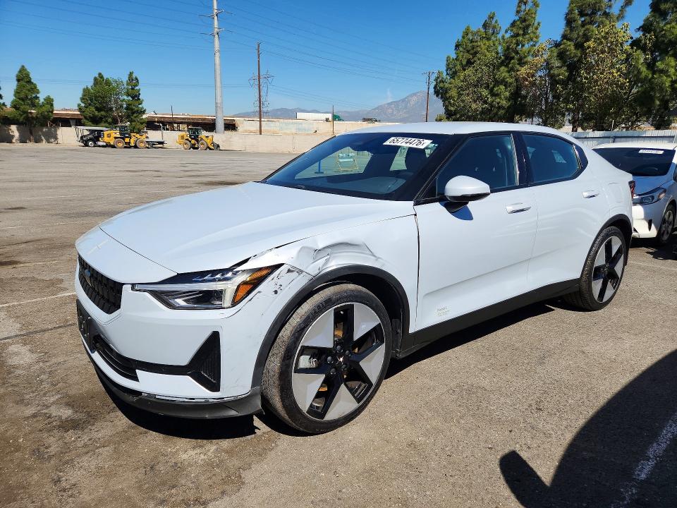 2023 Polestar 2 VIN YSMEG3KA1PL152827 COPART salvage auction — FRONT END, Salvage Title, sold $7,500 on 2026-09-07 (photo 1)