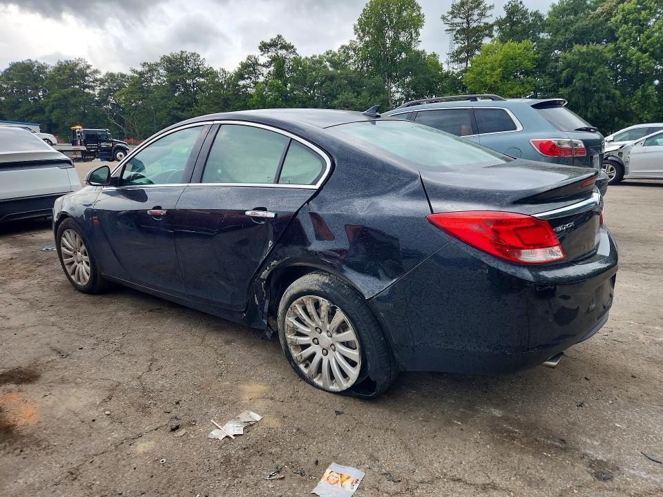 2013 Buick Regal VIN 2G4GT5GV9D9183006 COPART salvage auction — REAR END, Ga - Cert Of Title-Salvage, sold $1,000 on 2026-09-11 (photo 2)