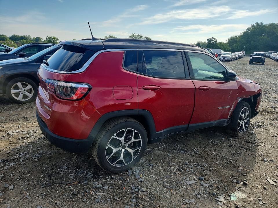 2025 Jeep Compass VIN 3C4NJDCNXST623407 COPART salvage auction — FRONT END, Fl - Certificate Of Destruction, sold $9,200 on 2026-09-03 (photo 3)