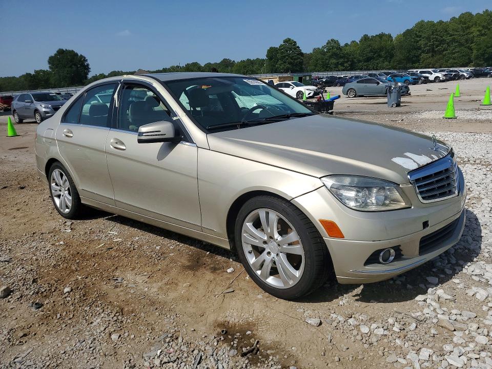 2011 Mercedes-benz C-klasse VIN WDDGF5EB0BA471038 COPART salvage auction — STRIPPED, Ms - Certificate Of Title, sold $400 on 2026-08-21 (photo 4)