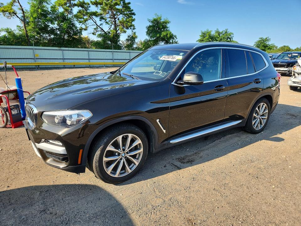 2019 BMW X3 VIN 5UXTR9C57KLE16760 — COPART salvage auction photo