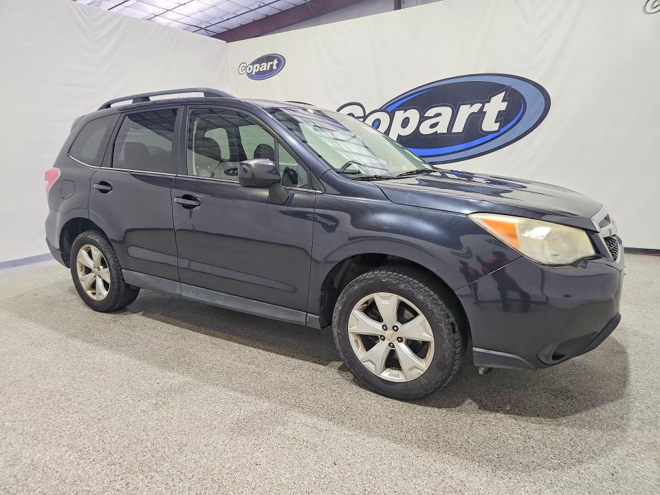 2014 Subaru Forester VIN JF2SJAHC1EH406924 COPART salvage auction — MINOR DENT/SCRATCHES, CA - DIS/DLR/EXP ONLY CLEAN TITLE, sold $1,200 on 2026-09-10 (photo 4)