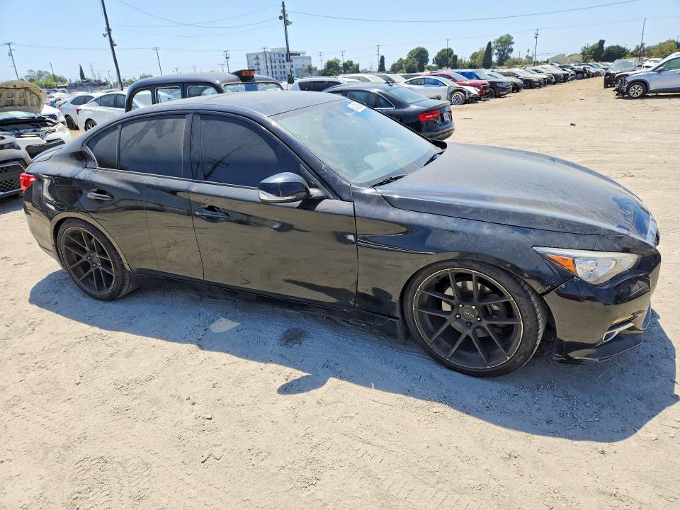 2017 Infiniti Q50 VIN JN1EV7AP4HM741786 COPART salvage auction — UNDERCARRIAGE, Ca - Dlr/Dis/Exp Only Salvage Title, sold $1,800 on 2026-08-19 (photo 4)