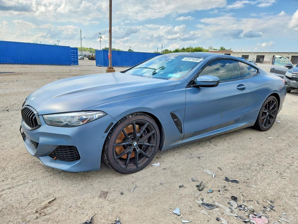 2019 BMW M8 VIN WBABC4C51KBU96414 — COPART salvage auction photo