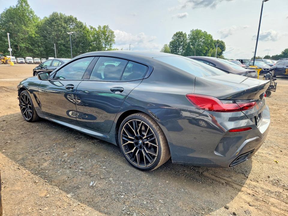 2024 BMW 8er VIN WBAGV2C06RCP13405 COPART salvage auction — FRONT END, Nc - Certificate Of Title (P), sold $36,500 on 2026-09-03 (photo 2)