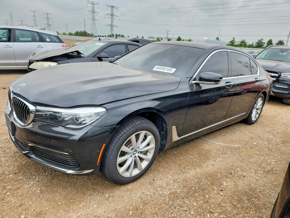 2019 BMW 7er VIN WBA7E4C58KGV70107 — COPART salvage auction photo