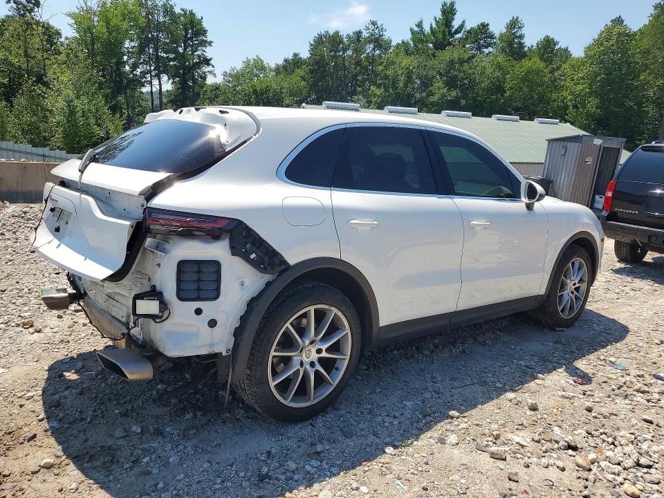 2019 Porsche Cayenne VIN WP1AA2AY0KDA12824 COPART salvage auction — REAR END, Ma - Cert Of Title-Reconstrctd Coll, sold $20,400 on 2026-09-22 (photo 3)