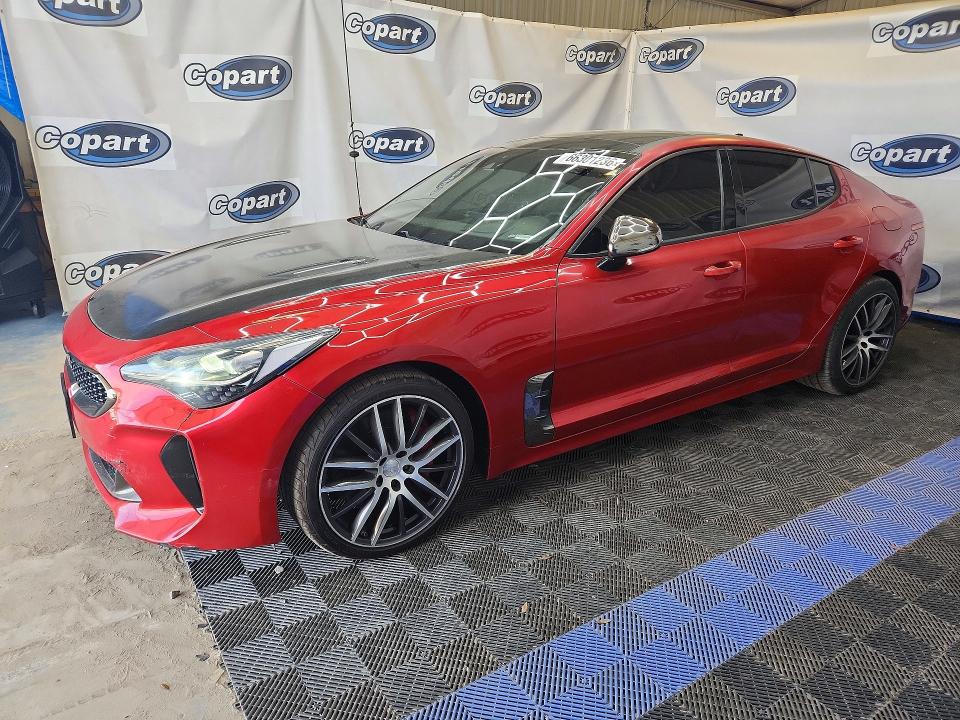 2018 Kia Stinger VIN KNAE55LCXJ6011626 — COPART salvage auction photo