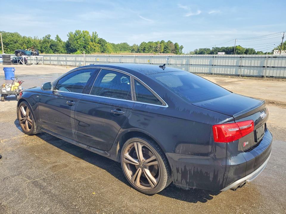 2013 Audi S6 VIN WAUJ2AFC1DN037375 COPART salvage auction — NORMAL WEAR, AL - CERTIFICATE OF TITLE, sold $2,350 on 2026-09-08 (photo 2)