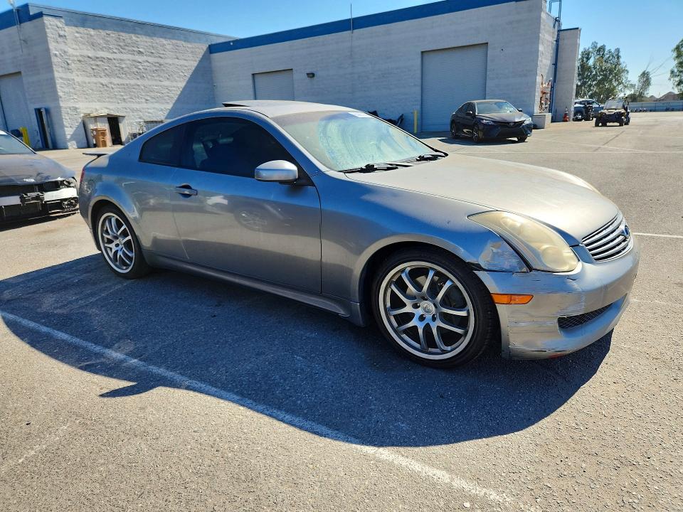 2006 Infiniti G35 VIN JNKCV54E16M722109 COPART salvage auction — MINOR DENT/SCRATCHES, CA - DIS/DLR/EXP ONLY CLEAN TITLE, sold $1,100 on 2026-08-22 (photo 4)