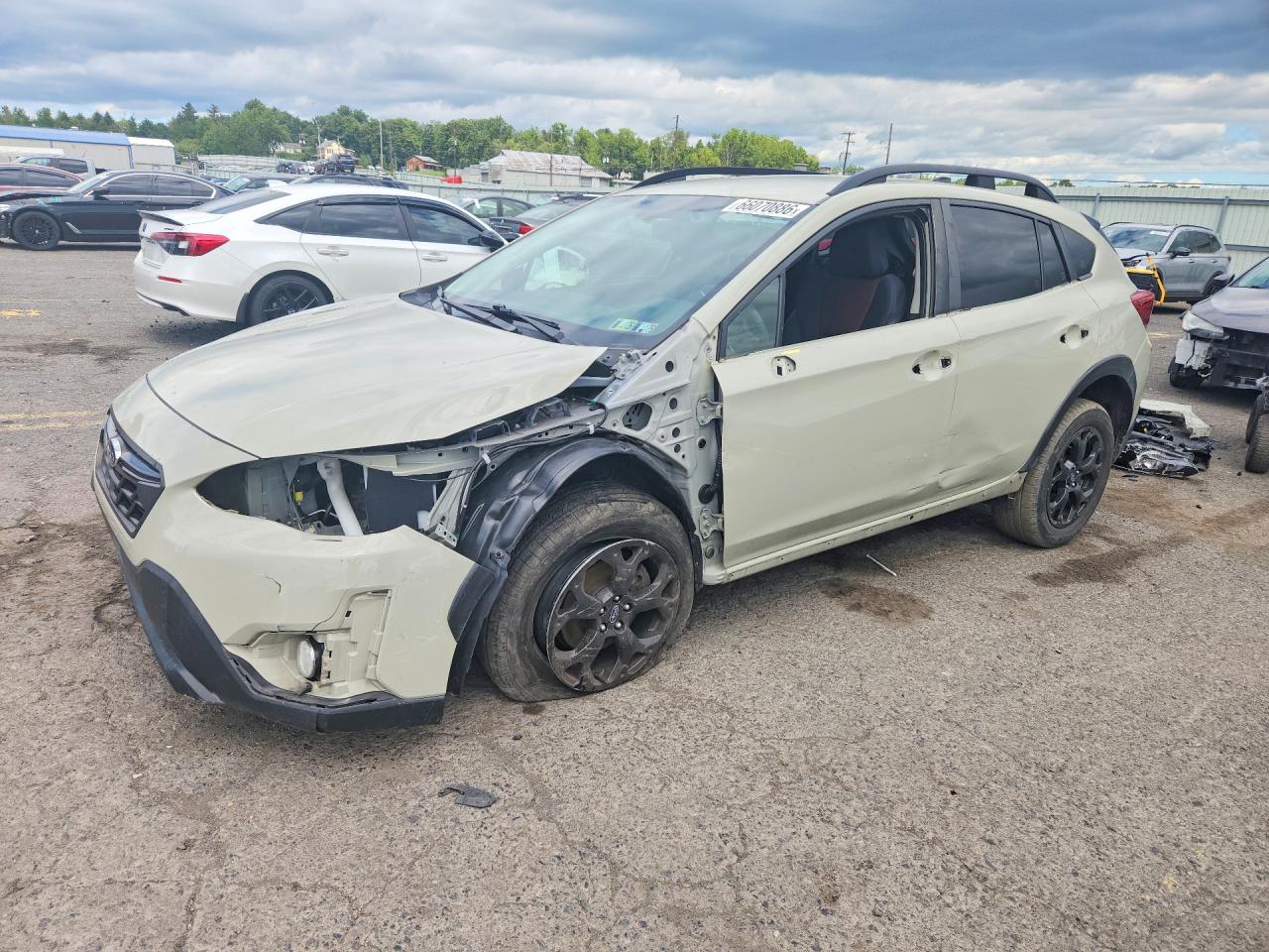 2023 Subaru XV VIN JF2GTAPC8P8220592 — COPART salvage auction photo