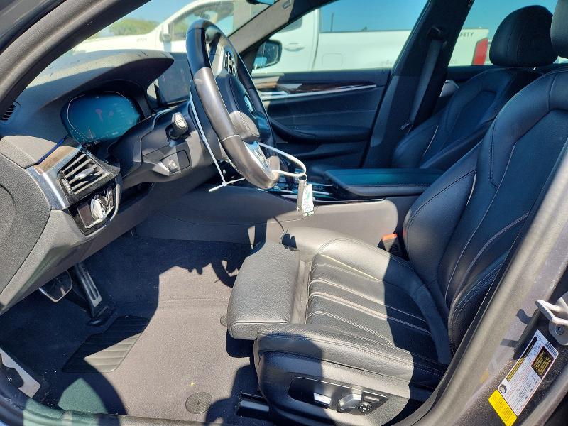 2021 BMW 5er VIN WBA53BJ07MWX29748 COPART salvage auction — REAR END, Ca - Salvage Certificate, sold $20,700 on 2026-09-01 (photo 7)