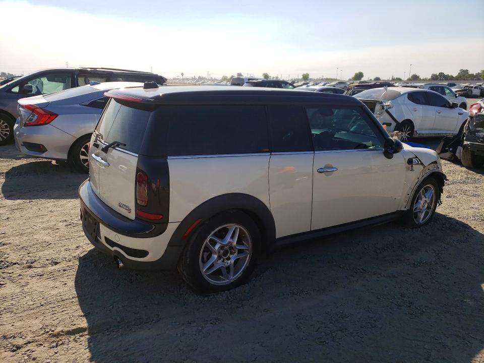 2009 Mini Cooper VIN WMWMM33599TP91829 COPART salvage auction — FRONT END, Ca - Salvage Certificate, sold $100 on 2026-08-11 (photo 3)