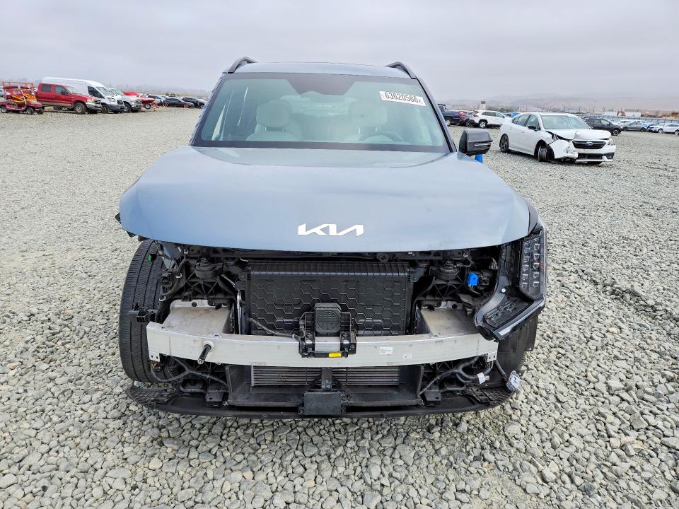 2024 Kia Ev9 VIN KNDAEFS58R6039950 COPART salvage auction — FRONT END, Ca - Salvage Certificate, sold $20,200 on 2026-08-20 (photo 5)