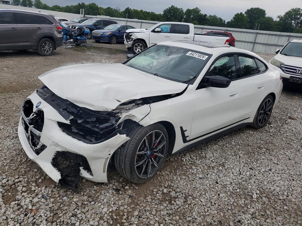 2024 BMW I4 VIN WBY33AW02RFT32421 — COPART salvage auction photo