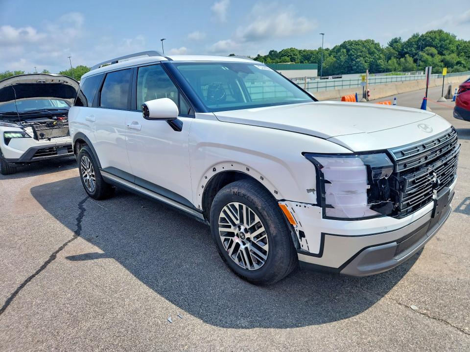 2026 Hyundai Palisade VIN KM8RLES25TU129936 COPART salvage auction — FRONT END, Nh - Certificate Of Title, sold $27,000 on 2026-08-19 (photo 4)