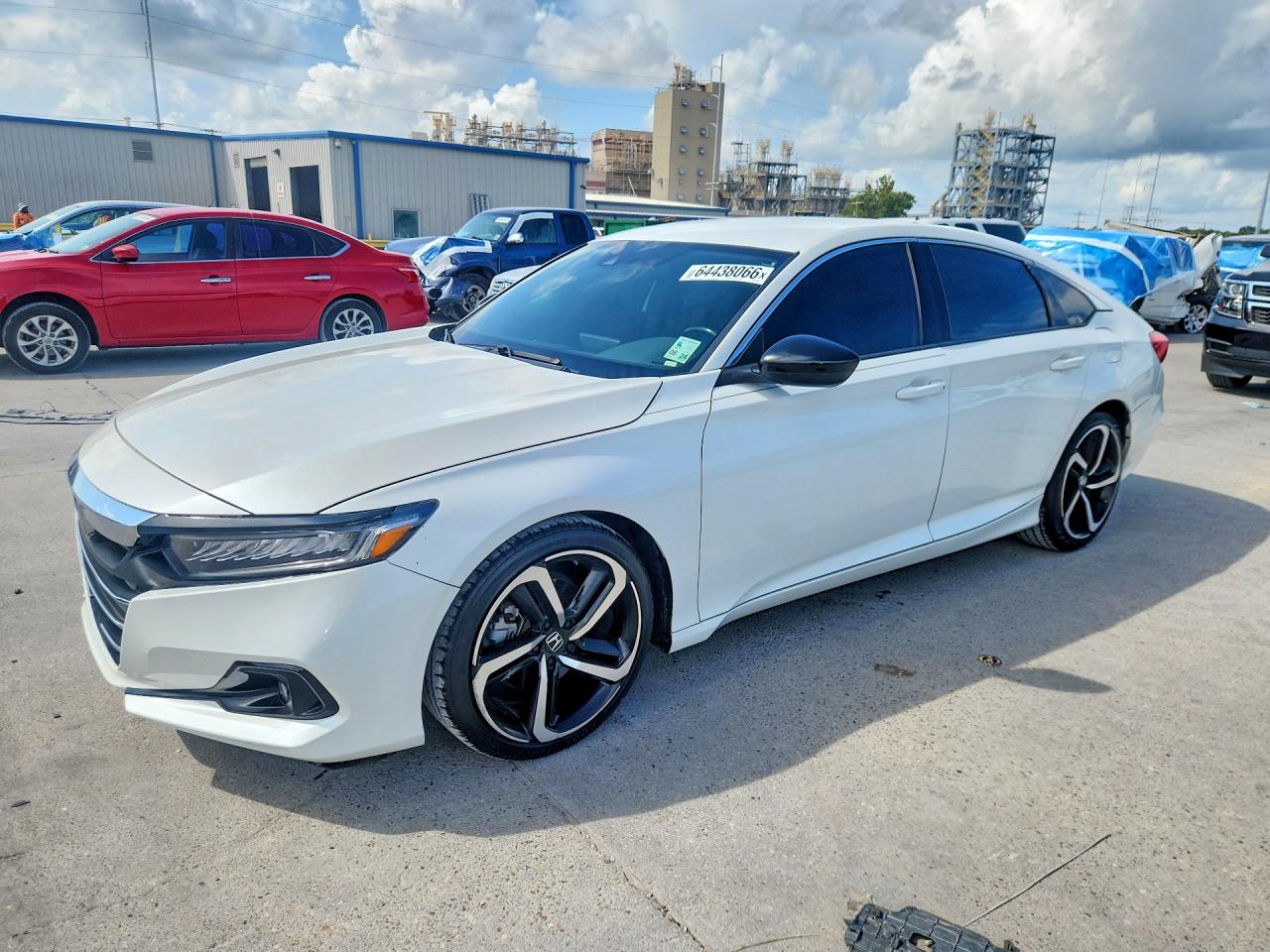 2022 Honda Accord VIN 1HGCV1F32NA001904 — COPART salvage auction photo