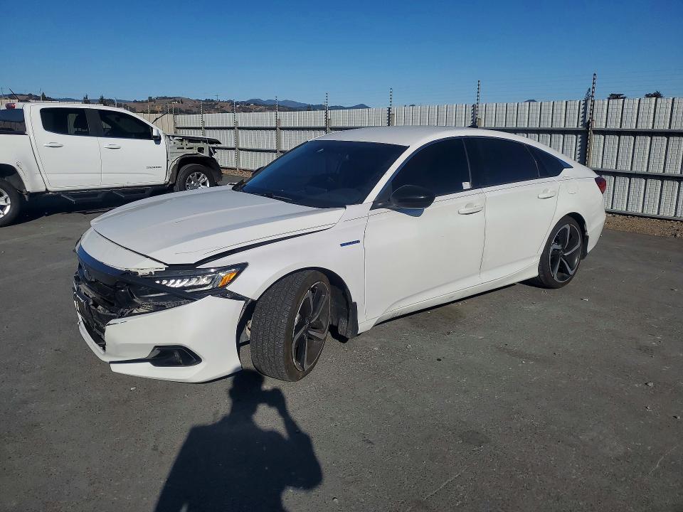 2022 Honda Accord VIN 1HGCV3F23NA005088 — COPART salvage auction photo