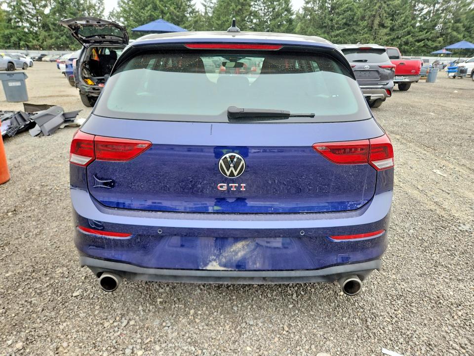2022 Volkswagen Gti VIN WVWG87CD7NW151663 COPART salvage auction — FRONT END, Wa - Bill Of Sale, sold $4,300 on 2026-08-14 (photo 6)