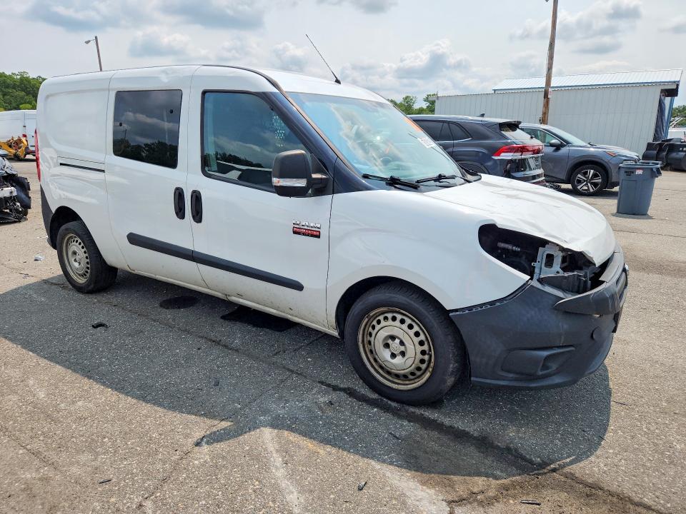2017 Ram Promaster city VIN ZFBERFAB1H6E30438 COPART salvage auction — FRONT END, AZ - CERT OF TITLE - SALVAGE, sold $1,100 on 2026-08-29 (photo 4)