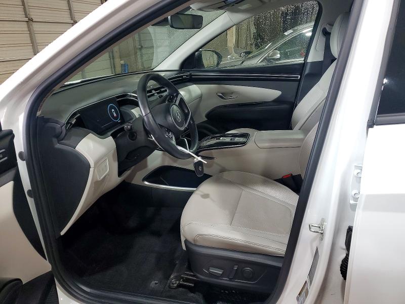 2024 Hyundai Tucson VIN 5NMJE3DE4RH399859 COPART salvage auction — FRONT END, Tn - Salvage Certificate, sold $8,600 on 2026-08-25 (photo 7)