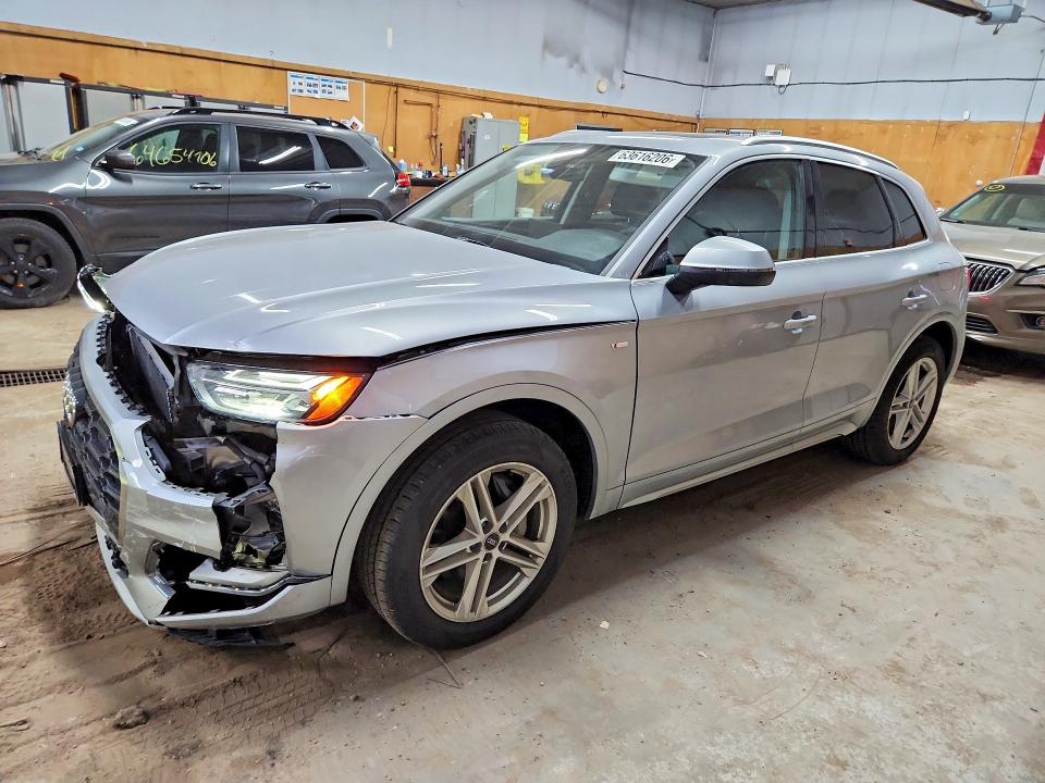 2024 Audi Q5 VIN WA1E2AFY0R2036012 COPART salvage auction — FRONT END, Mi - Cert Of Title-Salvage Vehicle, sold $18,500 on 2026-09-09 (photo 1)