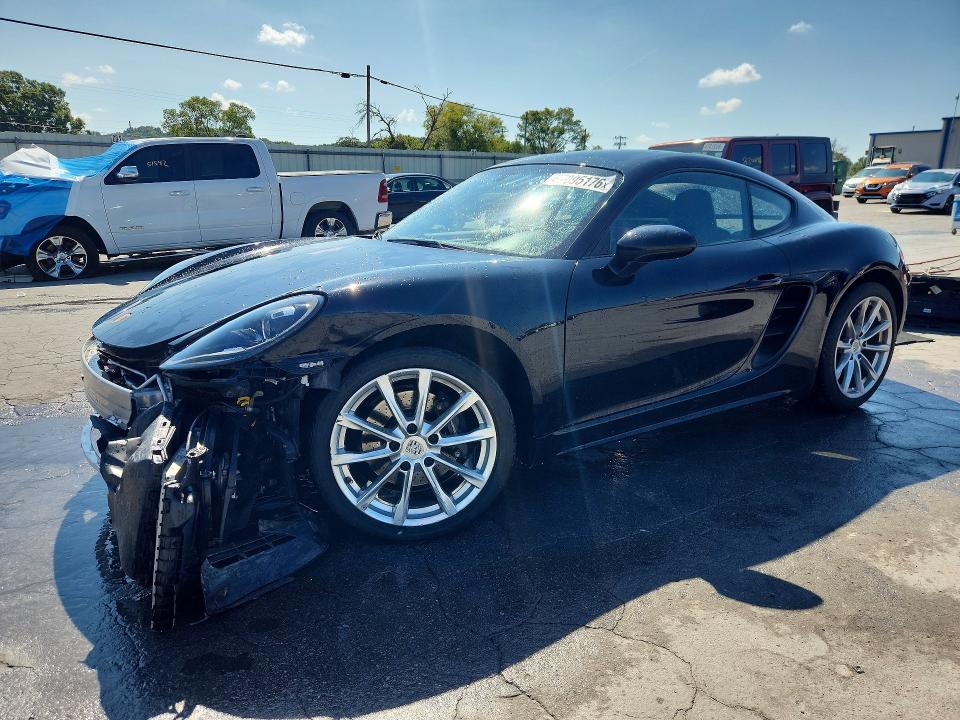 2024 Porsche Cayman VIN WP0AA2A86RK255268 — COPART salvage auction photo