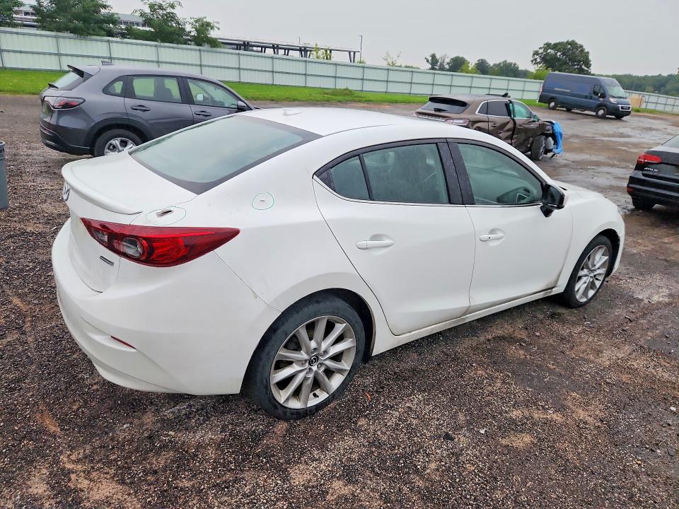 2017 Mazda 3 VIN 3MZBN1V73HM136408 COPART salvage auction — HAIL, Wi - Certificate Of Title, sold $7,300 on 2026-08-18 (photo 3)
