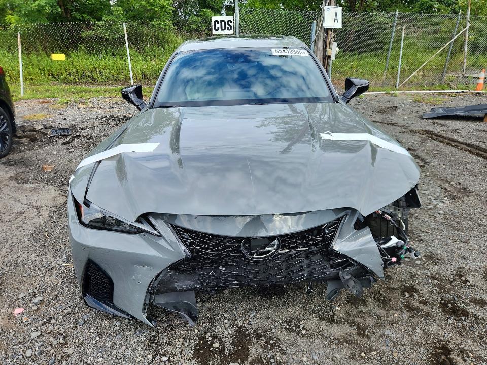 2025 Lexus Is 500 VIN JTHAP1D20S5007438 COPART salvage auction — FRONT END, NJ - CERT OF TITLE-SALVAGE, sold $33,750 on 2026-09-03 (photo 5)