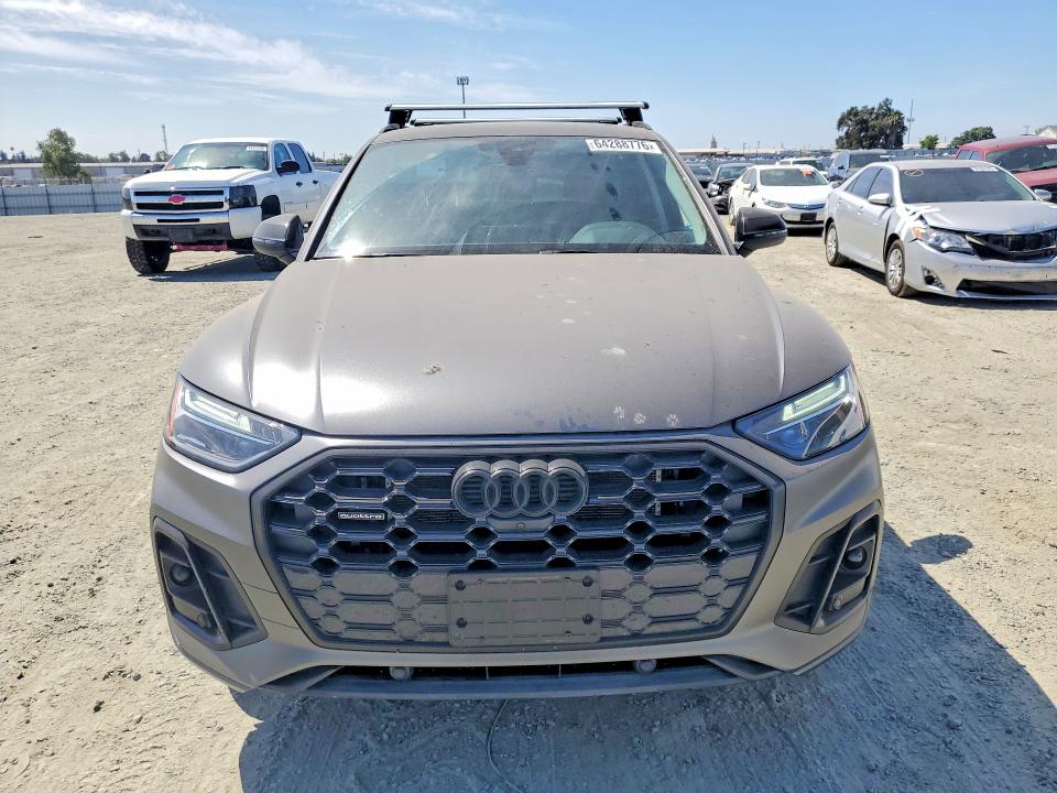 2021 Audi Q5 VIN WA1E2AFY2M2124455 COPART salvage auction — REAR END, Ca - Salvage Certificate, sold $17,500 on 2026-08-25 (photo 5)
