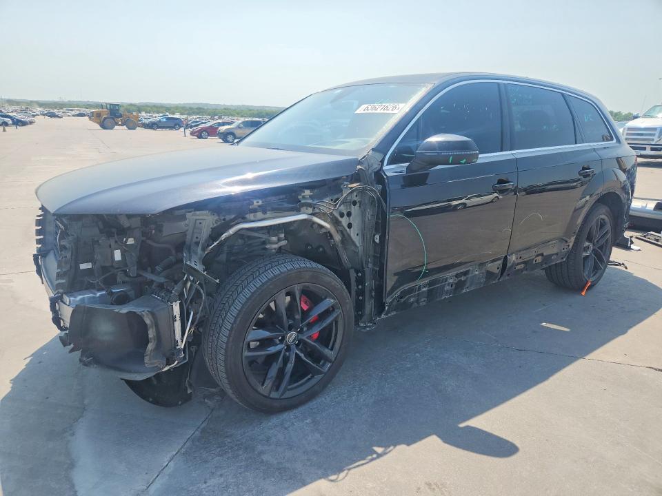 2017 Audi Q7 VIN WA1VAAF70HD046634 — COPART salvage auction photo