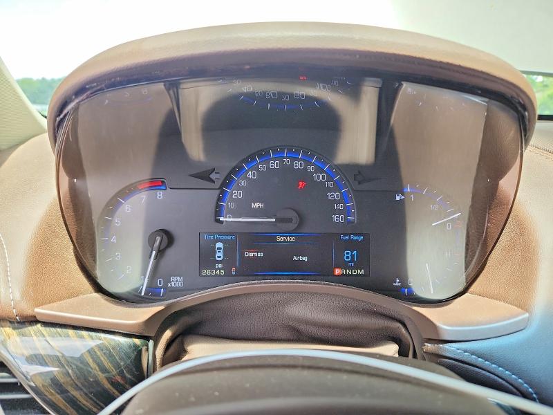 2014 Cadillac Ats VIN 1G6AC5SX5E0105243 COPART salvage auction — REAR END, Ga - Cert Of Title-Salvage, sold $3,700 on 2026-08-27 (photo 9)