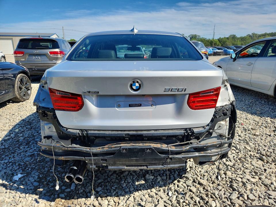 2014 BMW VIN WBA3B5C50EP542903 COPART salvage auction — REAR END, Ma - Cert Of Title-Reconstrctd Coll, sold $950 on 2026-08-12 (photo 6)