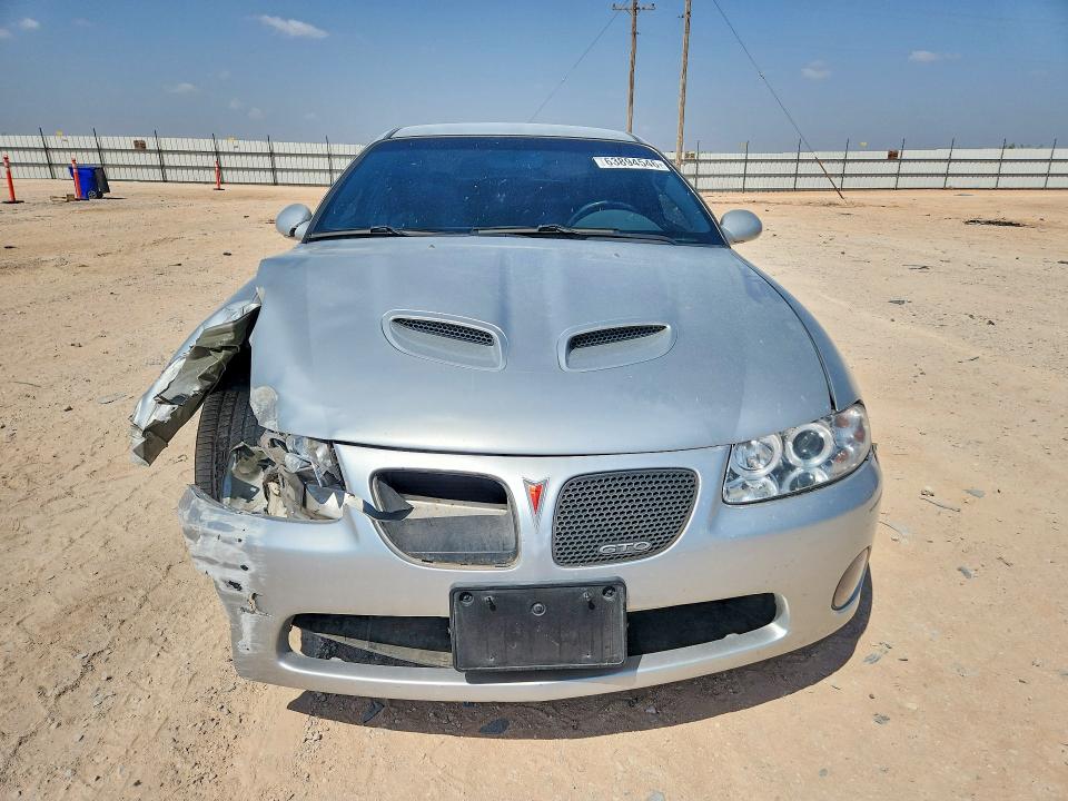 2006 Pontiac Gto VIN 6G2VX12U76L822624 COPART salvage auction — FRONT END, Tx - Salvage Vehicle Title, sold $7,500 on 2026-08-26 (photo 5)