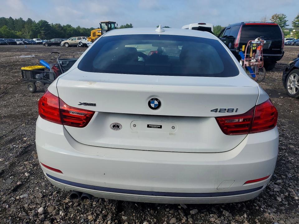 2015 BMW 4er VIN WBA4C9C56FD330549 COPART salvage auction — FRONT END, Md - Certificate Of Title, sold $1,700 on 2026-08-11 (photo 6)