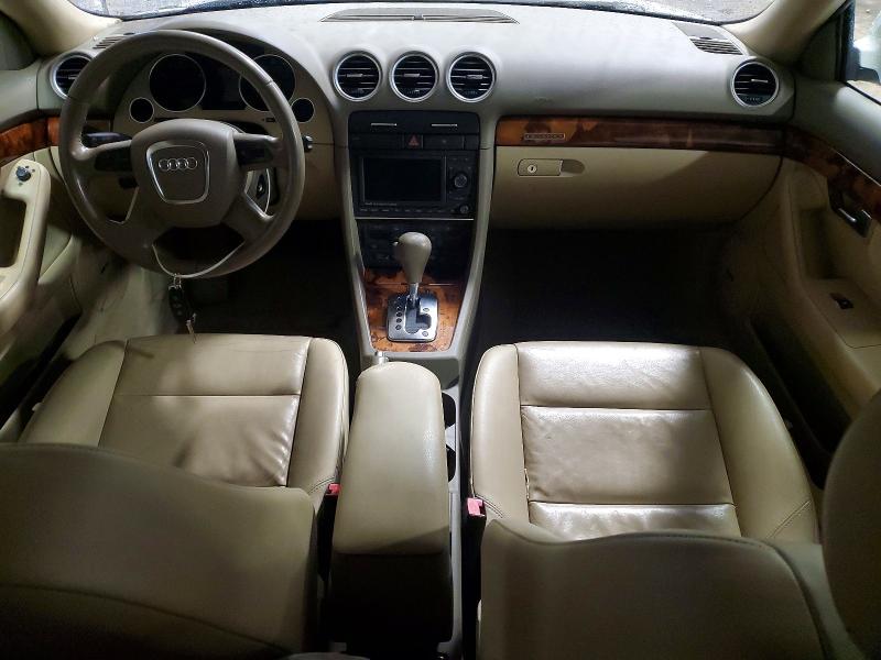 2007 Audi A4 VIN WAUDF48H07K032587 COPART salvage auction — FRONT END, PA - CERTIFICATE OF SALVAGE, sold $15 on 2026-08-19 (photo 8)