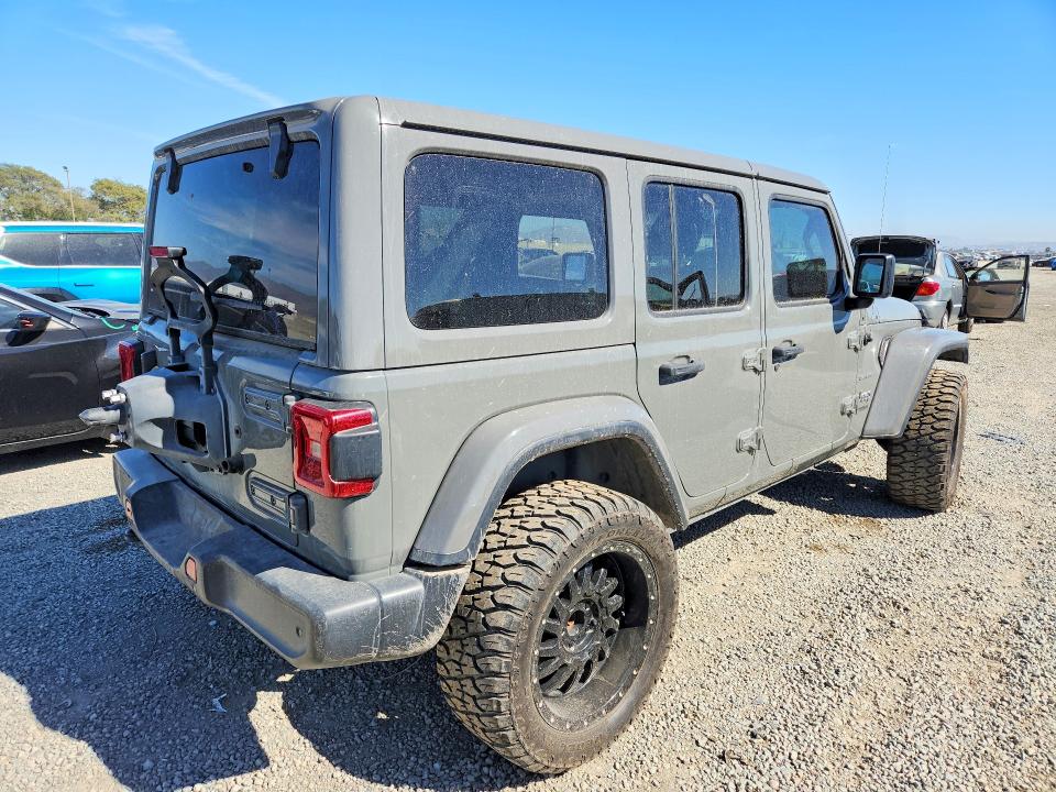 2018 Jeep Wrangler / VIN 1C4HJXEG7JW271795 COPART salvage auction — VANDALISM, CA - CERTIFICATE OF TITLE, sold $7,200 on 2026-09-18 (photo 3)