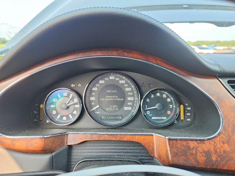 2008 Mercedes-benz Cls-class VIN WDDDJ77X18A126857 COPART salvage auction — REAR END, NY - MV-907A SALVAGE CERTIFICATE, sold $2,700 on 2026-08-19 (photo 9)