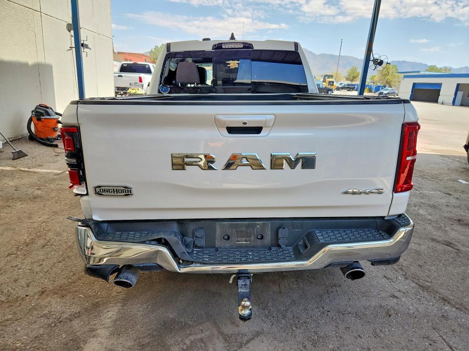 2025 Ram 1500 VIN 1C6SRFHP3SN619398 COPART salvage auction — FRONT END, Nm - Cert Of Title-Salvage, sold $23,300 on 2026-08-14 (photo 6)