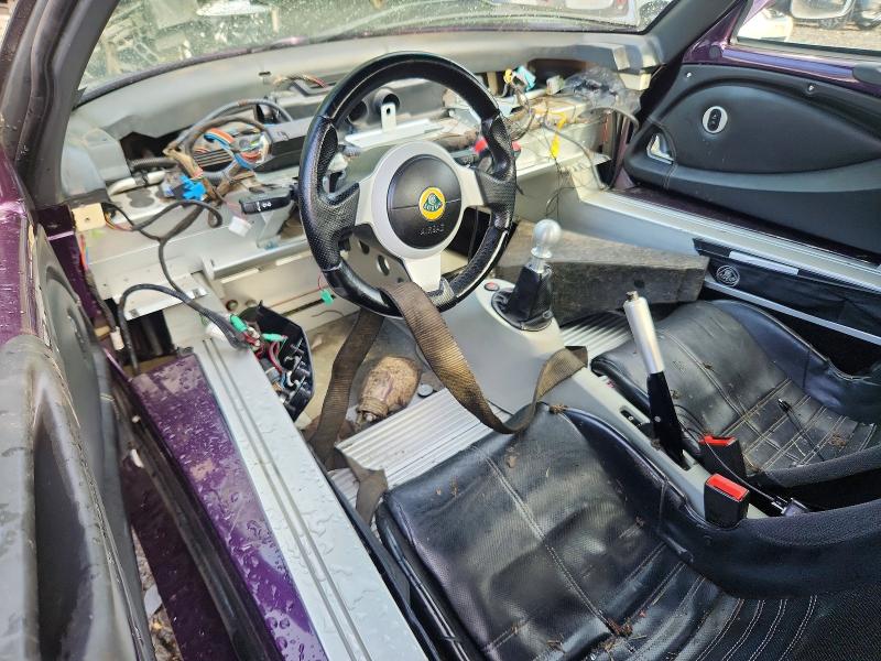 2005 Lotus Elise VIN SCCPC11125HL33939 COPART salvage auction — ALL OVER, MD - CERT OF SALVAGE > 75% DAMAGE, sold $4,800 on 2026-09-15 (photo 8)