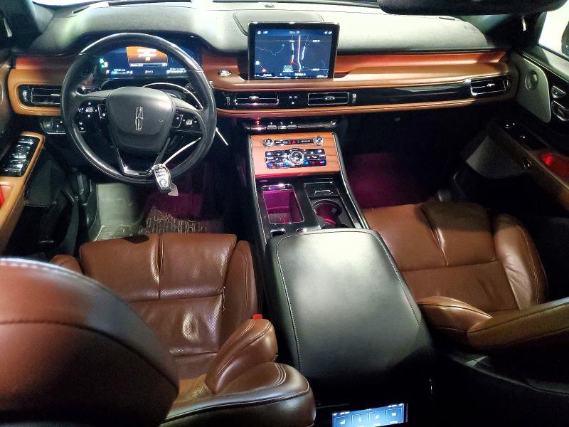 2020 Lincoln Aviator VIN 5LM5J7XC0LGL21195 COPART salvage auction — SIDE, IL - SALVAGE CERTIFICATE, sold $17,400 on 2026-09-16 (photo 8)