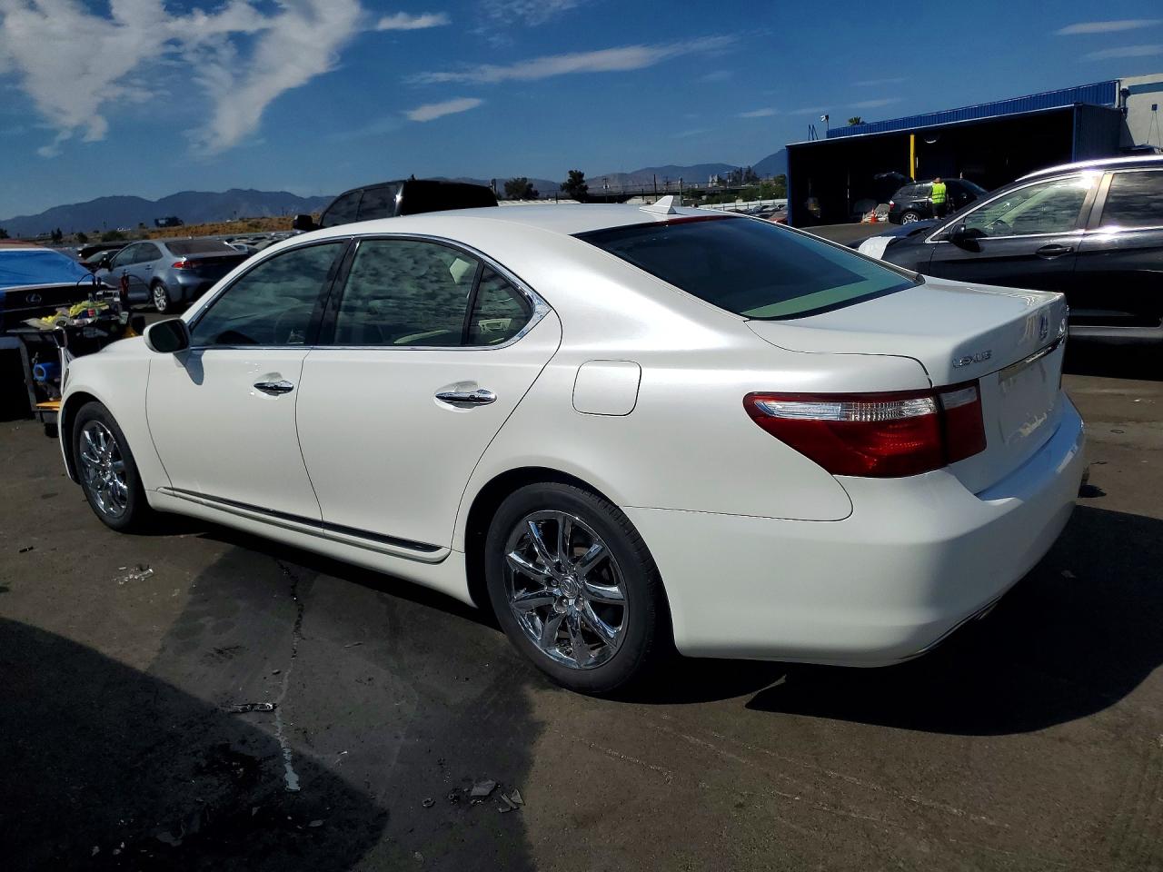 2008 Lexus Ls VIN JTHBL46FX85072467 COPART salvage auction — Minor Dent/Scratches, CA - SALVAGE CERTIFICATE (P), sold $8,500 on 2026-09-17 (photo 2)