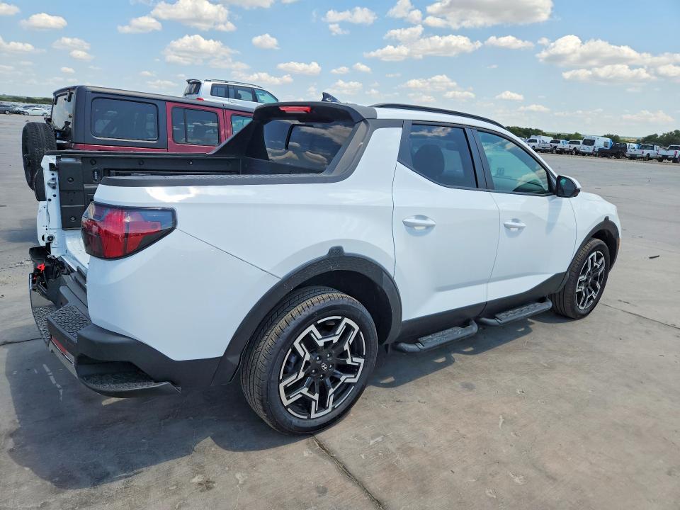 2026 Hyundai Santa cruz VIN 5NTJEDDFXTH159497 COPART salvage auction — REAR END, Tx - Dis/Dlr/Exp Only Clean Title, sold $1,250 on 2026-08-31 (photo 3)