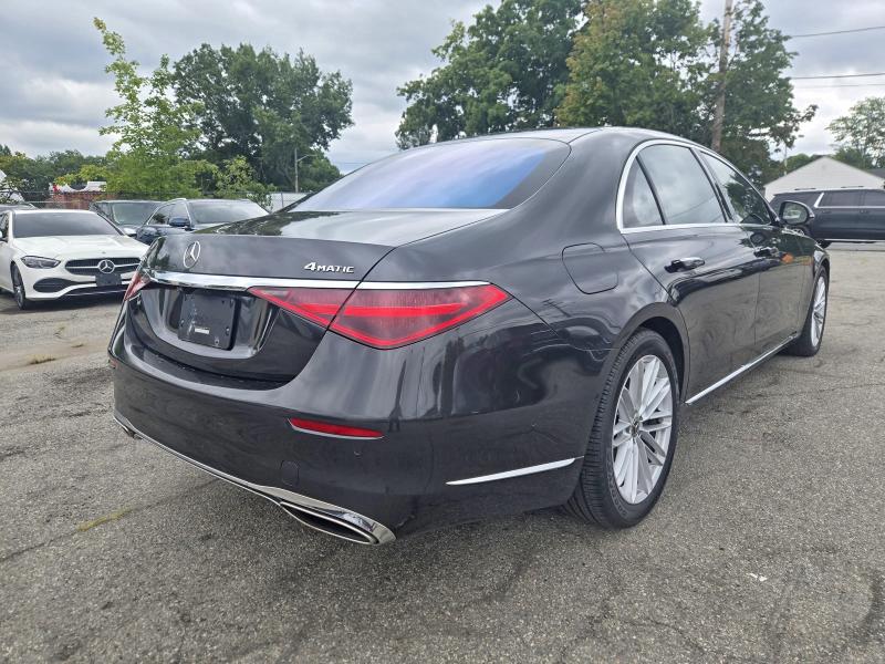 2021 Mercedes-Benz S-Class VIN W1K6G7GB0MA042146 COPART salvage auction — NORMAL WEAR, PA - CERT OF TITLE (P), sold $34,750 on 2026-09-16 (photo 4)