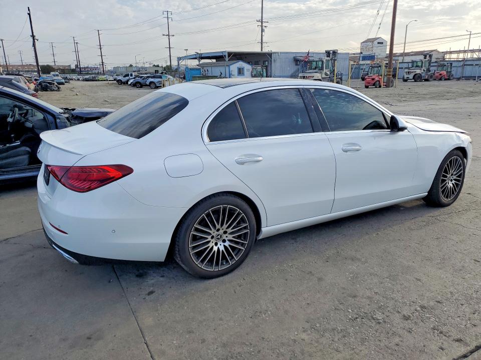 2023 Mercedes-benz C-klasse VIN W1KAF4GB7PR096965 COPART salvage auction — FRONT END, Az - Dis/Dlr/Exp Only Salvage Title (P), sold $13,900 on 2026-08-19 (photo 3)